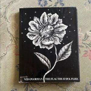 🌼The Flag the Hawk Flies Coffee Table Book - Black Cover - First Edition🌼